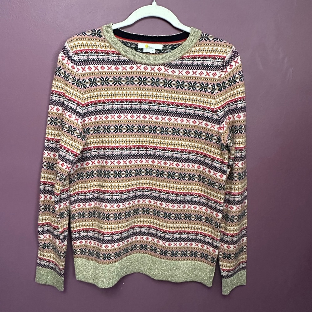 Biden Fair Isle Sweater